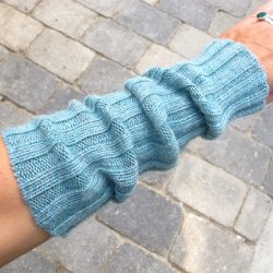 Hndledsvarmer lys bl melange HDC80