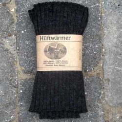 Hoftevarmer anthrazit gr melange HODC14