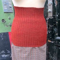 Hoftevarmer rust melange HODC48