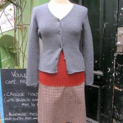 Hoftevarmer rust melange HODC48