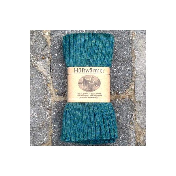 Hoftevarmer turkis grn melange HODC70