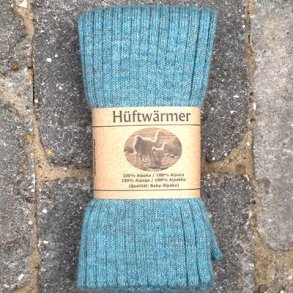 Hoftevarmer lysebl melange HODC80