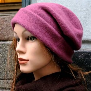 Uld hue UHUE 24 mauve ( lyng)