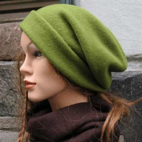 Uld hue UHUE 48 erbse grn