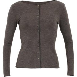Jalfe cardigan 11873 /532 brun/sort melange