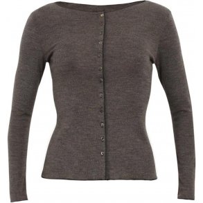 Jalfe cardigan 11873 /532 brun/sort melange