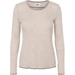 Jalfe uld shirt 533 natur meleret