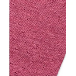 Jalfe uld eyelet shirt 564 pink grape meleret