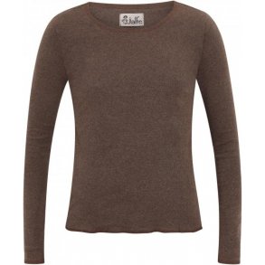 Jalfe bomuld shirt 437 koks brun