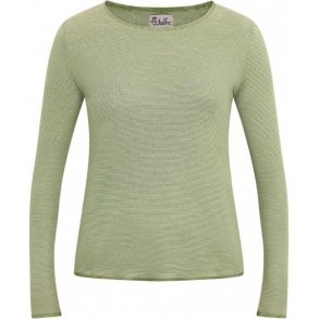 Jalfe bomuld shirt 442 gr�n natur
