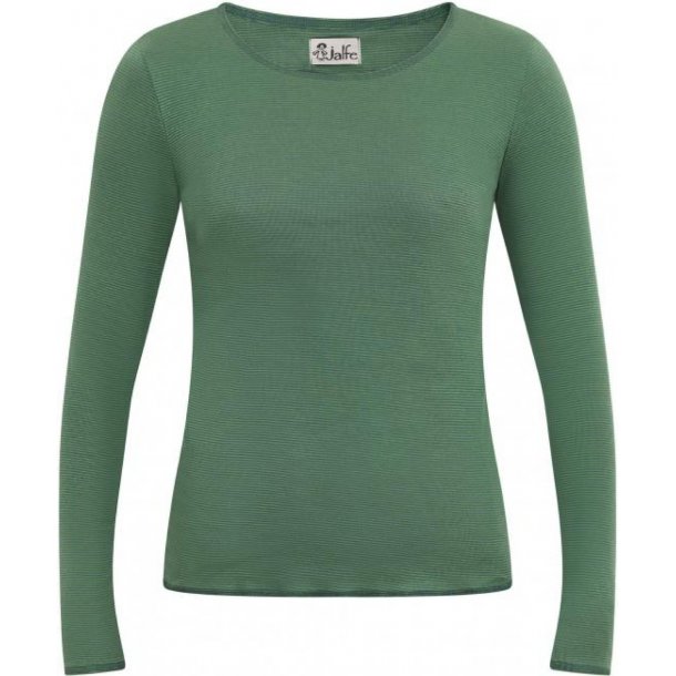 genstand efterskrift oprindelse Jalfe bomuld shirt 443 grøn petrol - Jalfe bluse bomuld - Silkevejen