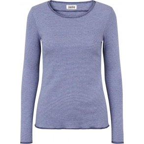 Jalfe bomuld shirt 446 china blue-rose