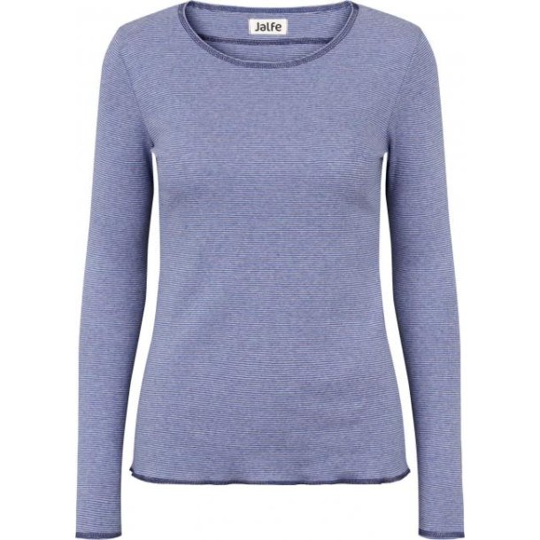 Jalfe bomuld shirt 446 china blue-rose