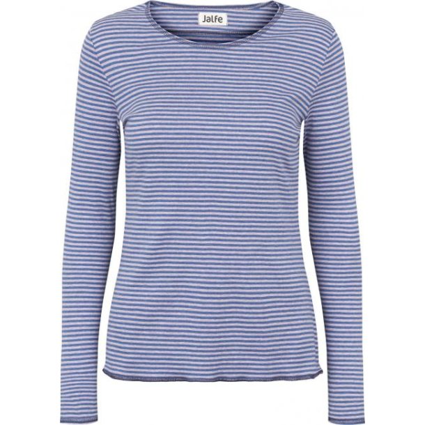 Jalfe bomuld shirt 446 china blue-rose