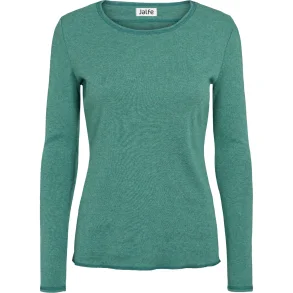 Jalfe bomuld shirt 465 Jade-sea melange