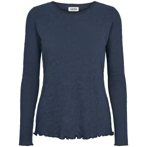 Jalfe shirt  jacquard kologisk bomuld jeans melange