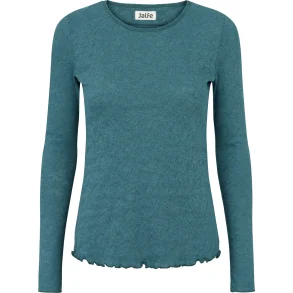 Jalfe shirt  jacquard kologisk bomuld caribbean melange