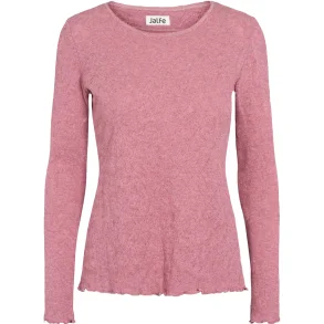 Jalfe shirt  jacquard kologisk bomuld old rose