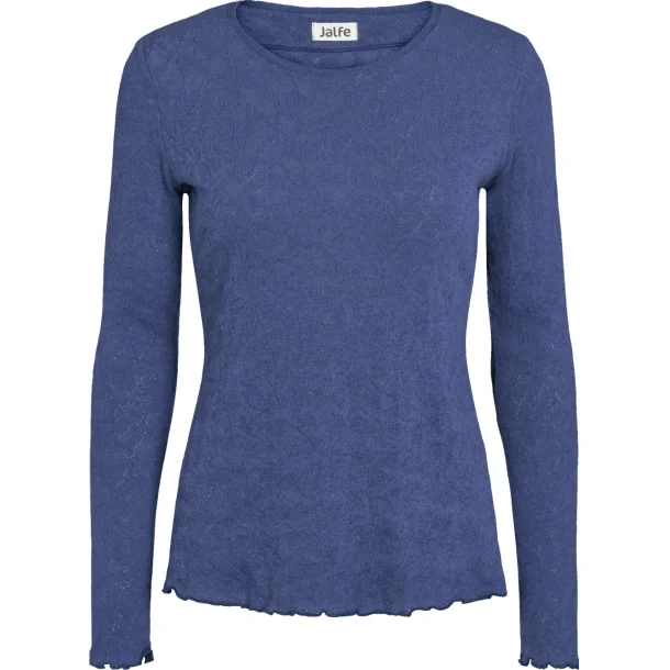 Jalfe shirt  jacquard kologisk bomuld blbr melange