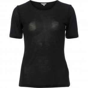 Lady Avenue top kort arm sort art.23-50405