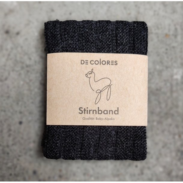 De Colores pandebnd 302-1 antracit gr 14 