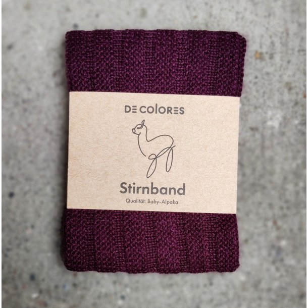 De Colores pandebnd 302-1 aubergin 95