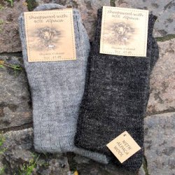 SKC04 koks og gr sokker