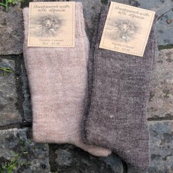 SKC05 lysebrun og brun sokker