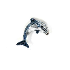  Trovelore Bottlenose Dolphin Brooch Pin