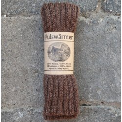 Hndledsvarmer lys brun melange HDC27