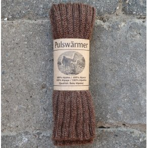 Hndledsvarmer lys brun melange HDC27