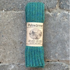 Hndledsvarmer turkis grn melange HDC70