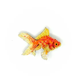  Trovelore Fantail Goldfish Brooch Pin