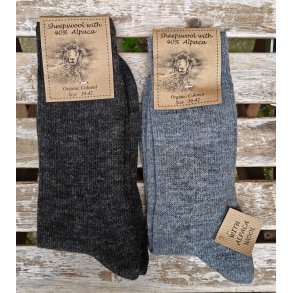 SKC04 koks og gr sokker