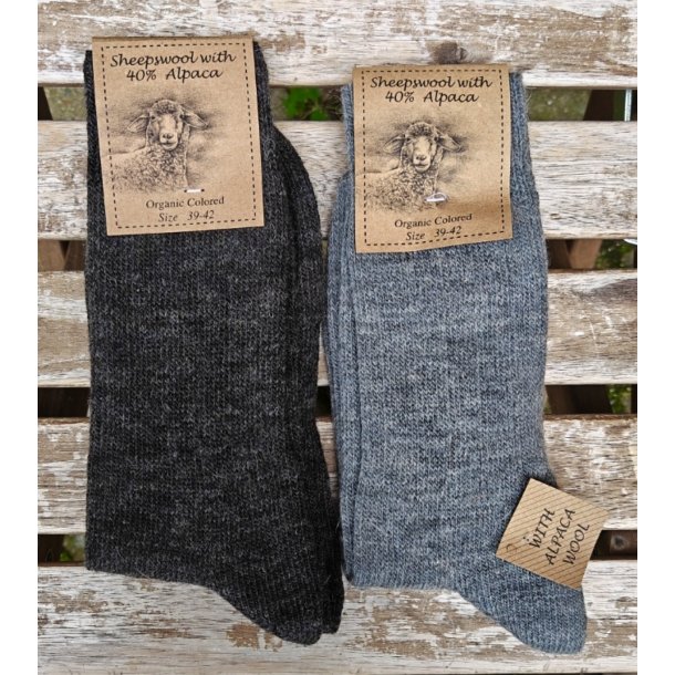 SKC04 koks og gr sokker