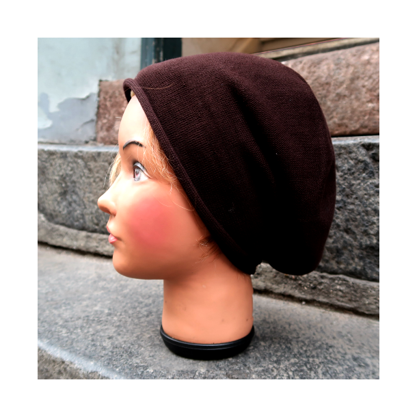 Bomulds hue mrke brun BHUE 63