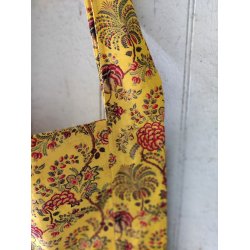 Silkevejen skuldertaske gul 