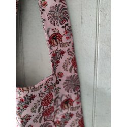 Silkevejen skuldertaske rosa 