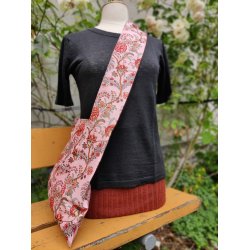 Silkevejen skuldertaske rosa 