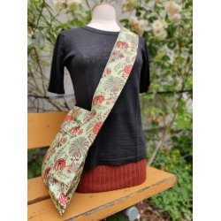 Silkevejen skuldertaske pistaciegrn  