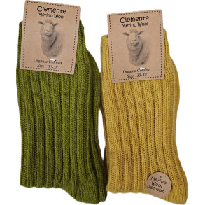 SKC strmper sennep/grn