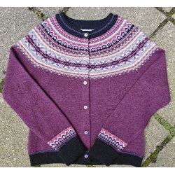 Eribe Cardigan Tyrian kort