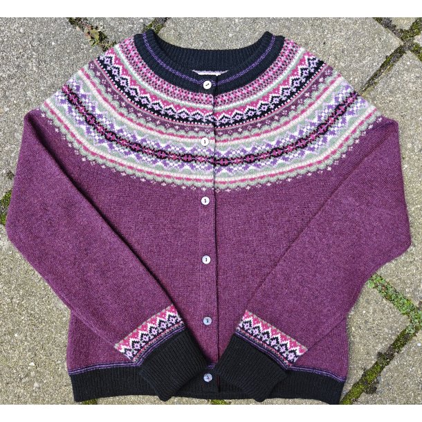 Eribe Cardigan Tyrian kort