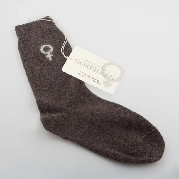 Gorridsen magnolia strmper brown