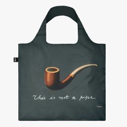 loqi indkbsnet 110 magritte-treachery-of-images-bag