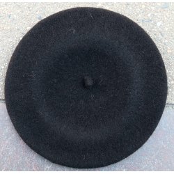 Kopka Uld Beret  UHB7 anthracite meleret