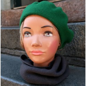 Kopka Uld Beret  UHB45 billard / gr�n