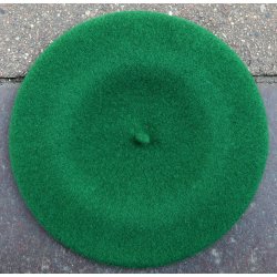 Kopka Uld Beret  UHB45 billard / gr�n