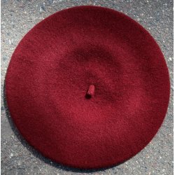 Kopka Uld Beret  UHB26 bordeaux