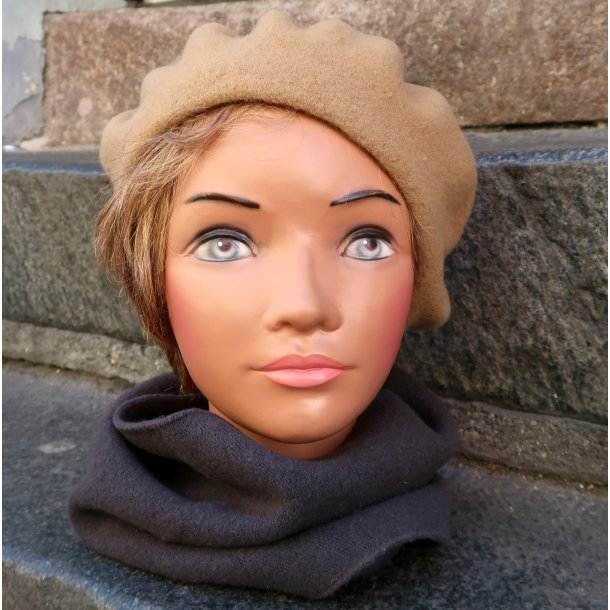 Kopka Uld Beret  UHB11 camel